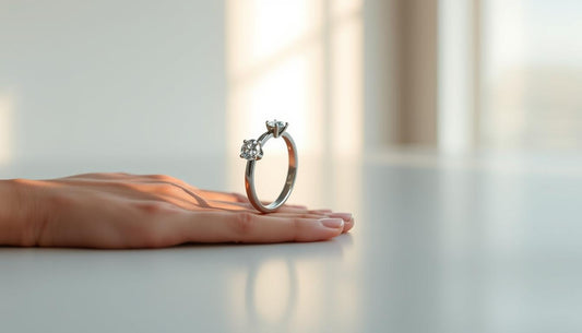 Anillos de compromiso ajustables: comodidad y flexibilidad en Bodhana - BODHANA