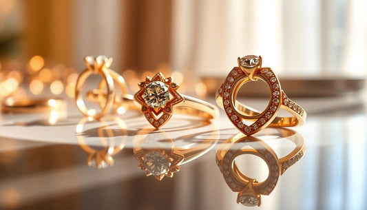 Anillos de compromiso de oro para mujer: piezas exclusivas en Bodhana - BODHANA
