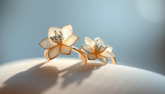 Anillos de compromiso en forma de flor: romanticismo y arte en Bodhana - BODHANA