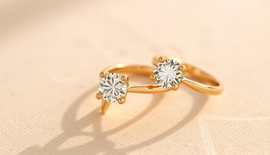 Anillos de compromiso en oro 24K: lujo y exclusividad en Bodhana - BODHANA