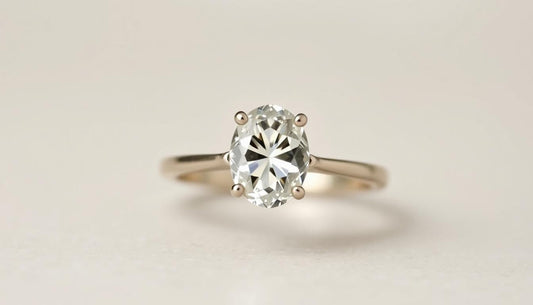 Cómo elegir el engarce ideal para un diamante ovalado - BODHANA