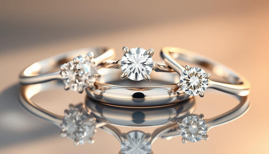 Diferencias entre anillos de compromiso de oro blanco, amarillo y rosa: guía rápida Bodhana - BODHANA