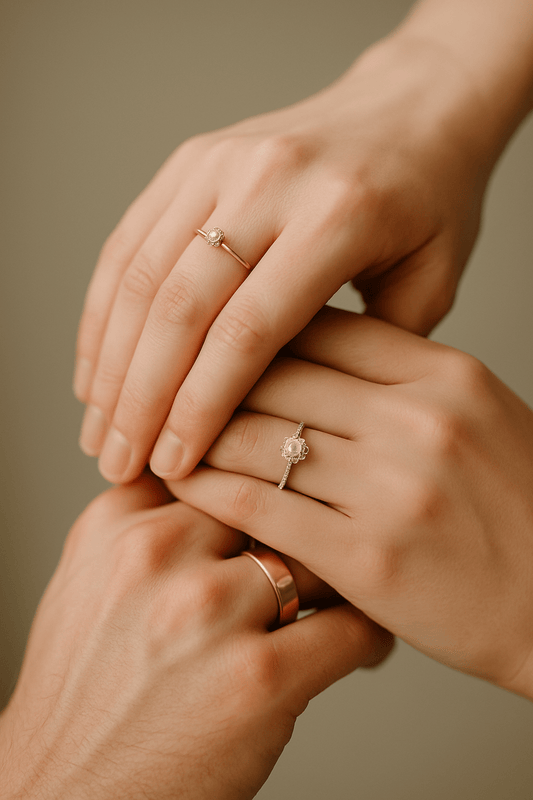¿Qué anillo va primero en una relación? - BODHANA