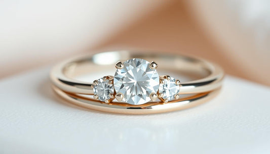Significado de las tres piedras en un anillo de compromiso - BODHANA