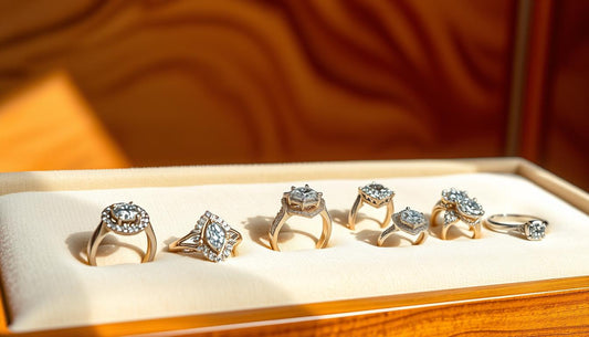Tipo de anillos de compromiso con opciones únicas, 12 MSI y garantía en México - BODHANA