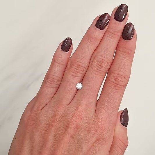 0.53 ct Diamante lab Redondo Brillante VVS2 D - BODHANA