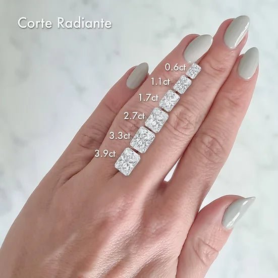 1.04 ct Diamante Radiante D - BODHANA