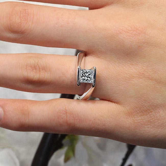 1.50 ct Diamante Lab Princess VS1 E - BODHANA