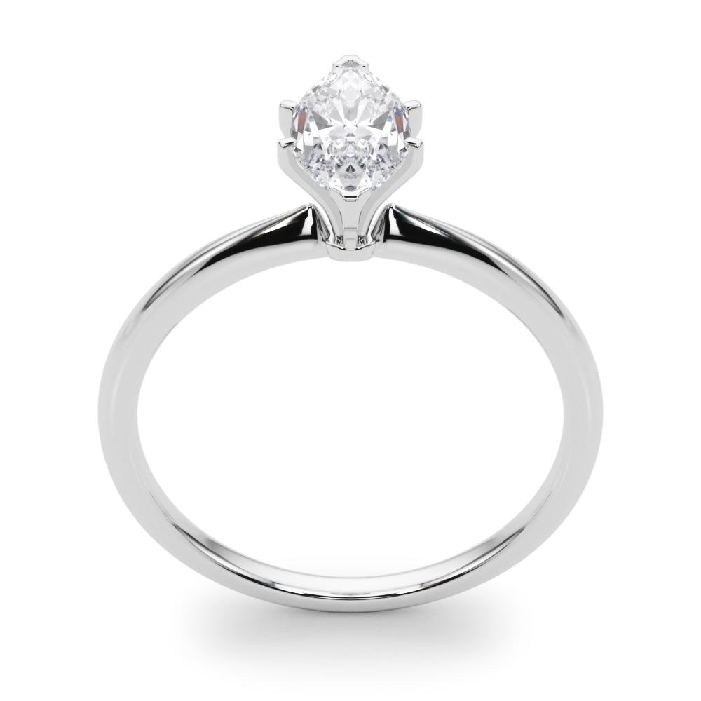 1 ct Anillo de compromiso con diamante Corte Marquise Oro de 14k - BODHANA