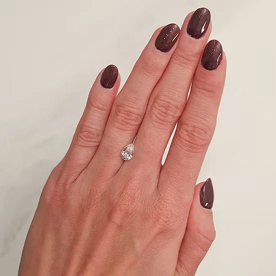 1.00 ct Diamante Lab Pera VS2 E - bodhana