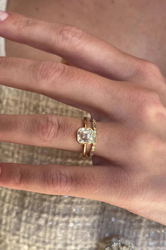 2.05 ct Diamante Lab Asscher VVS2 D - BODHANA