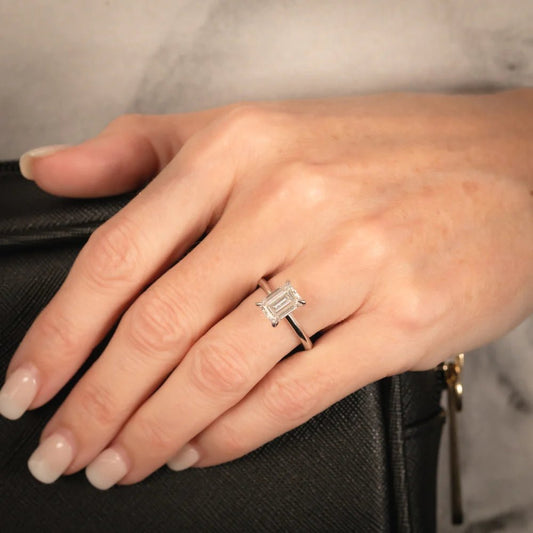 2.15 ct Diamante lab Corte Esmeralda E VVS2 - BODHANA