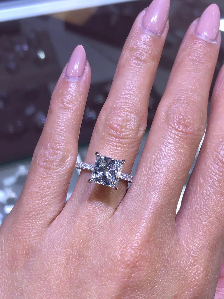 3.03 ct Diamante Lab Princess VS1 F - BODHANA