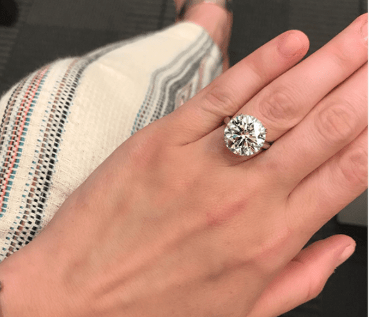 9.02 ct Diamante Lab Redondo Brillante VS1 F - BODHANA