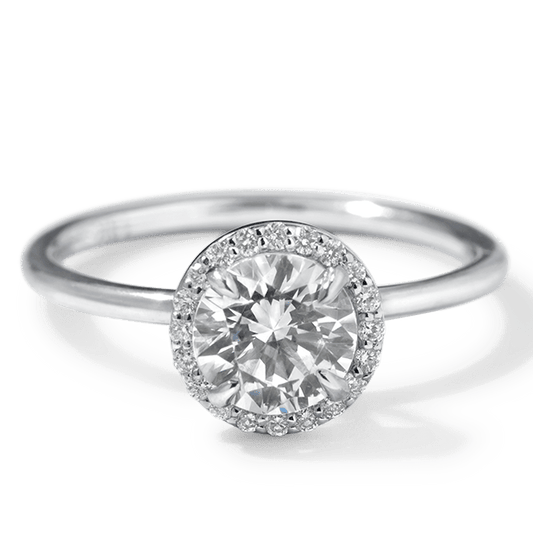 Montura Halo Solitario (no incluye diamante central) - BODHANA