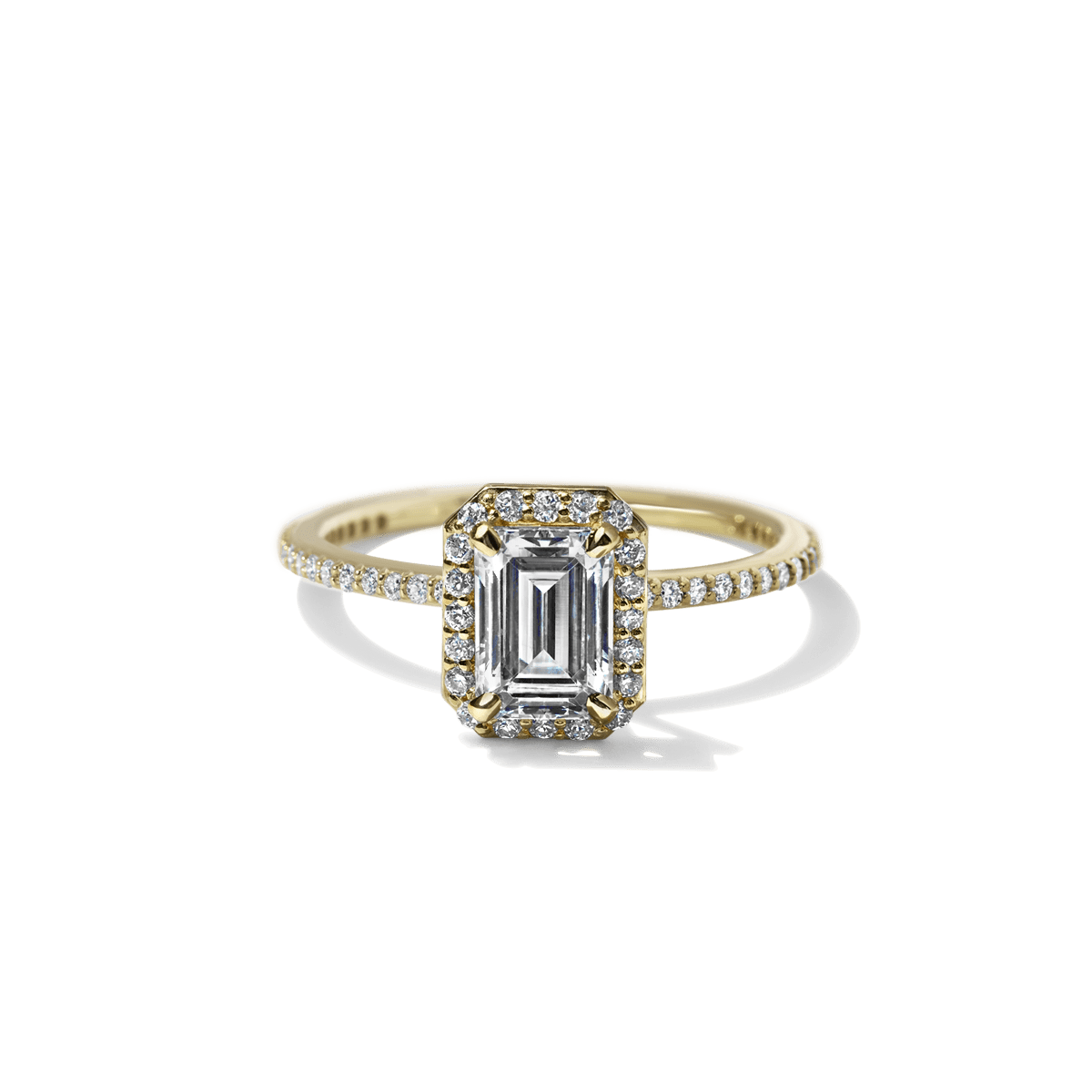 Anillo Montura Halo Pavé - bodhana
