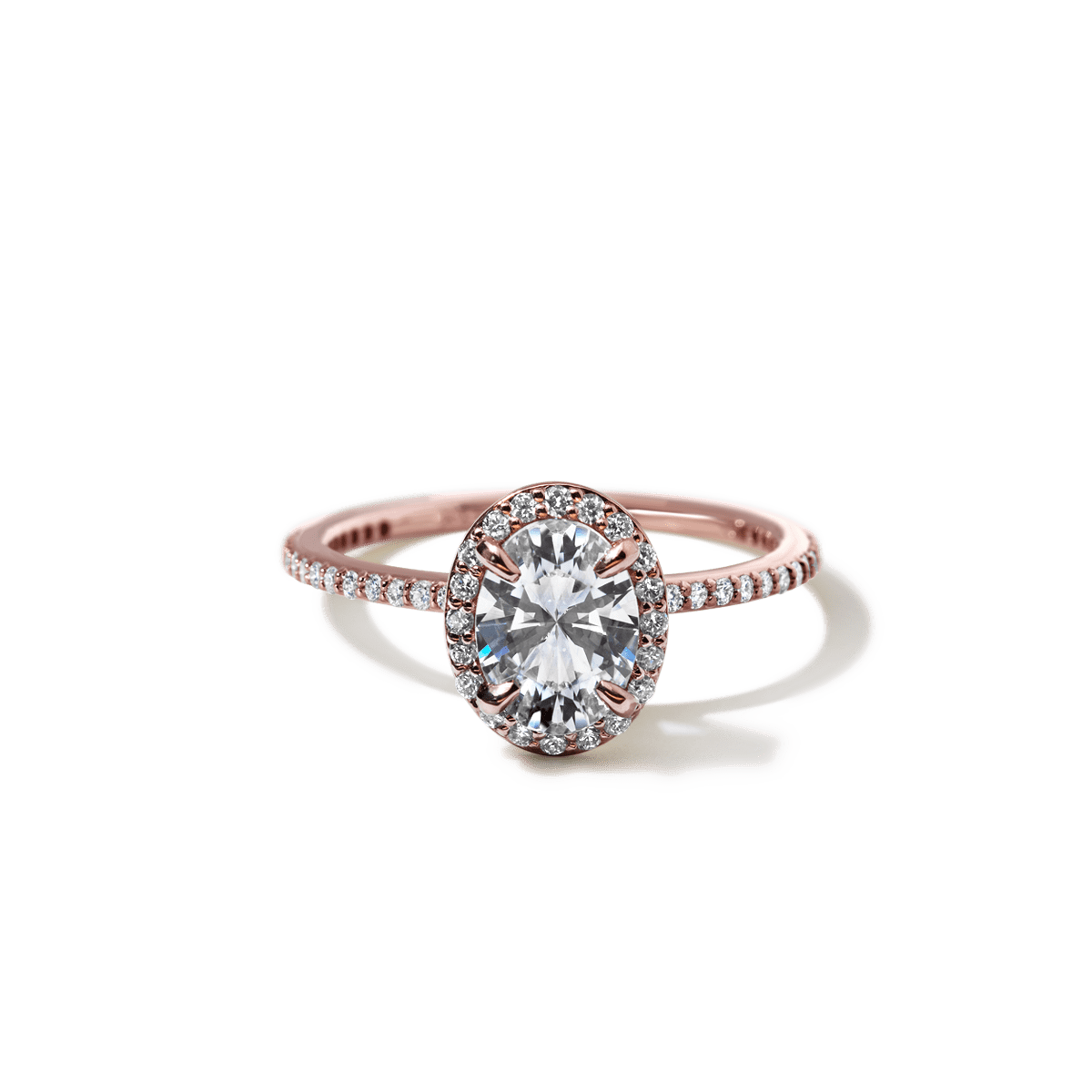 Anillo Montura Halo Pavé - bodhana