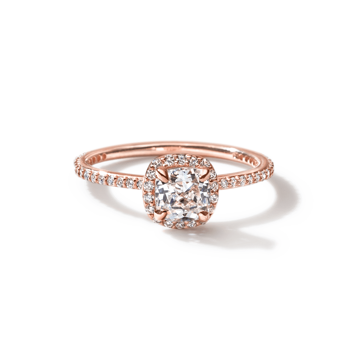 Anillo Montura Halo Pavé - bodhana