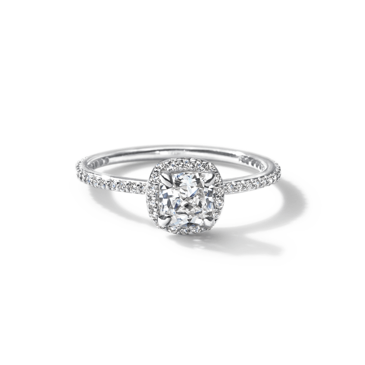 Anillo Montura Halo Pavé - bodhana