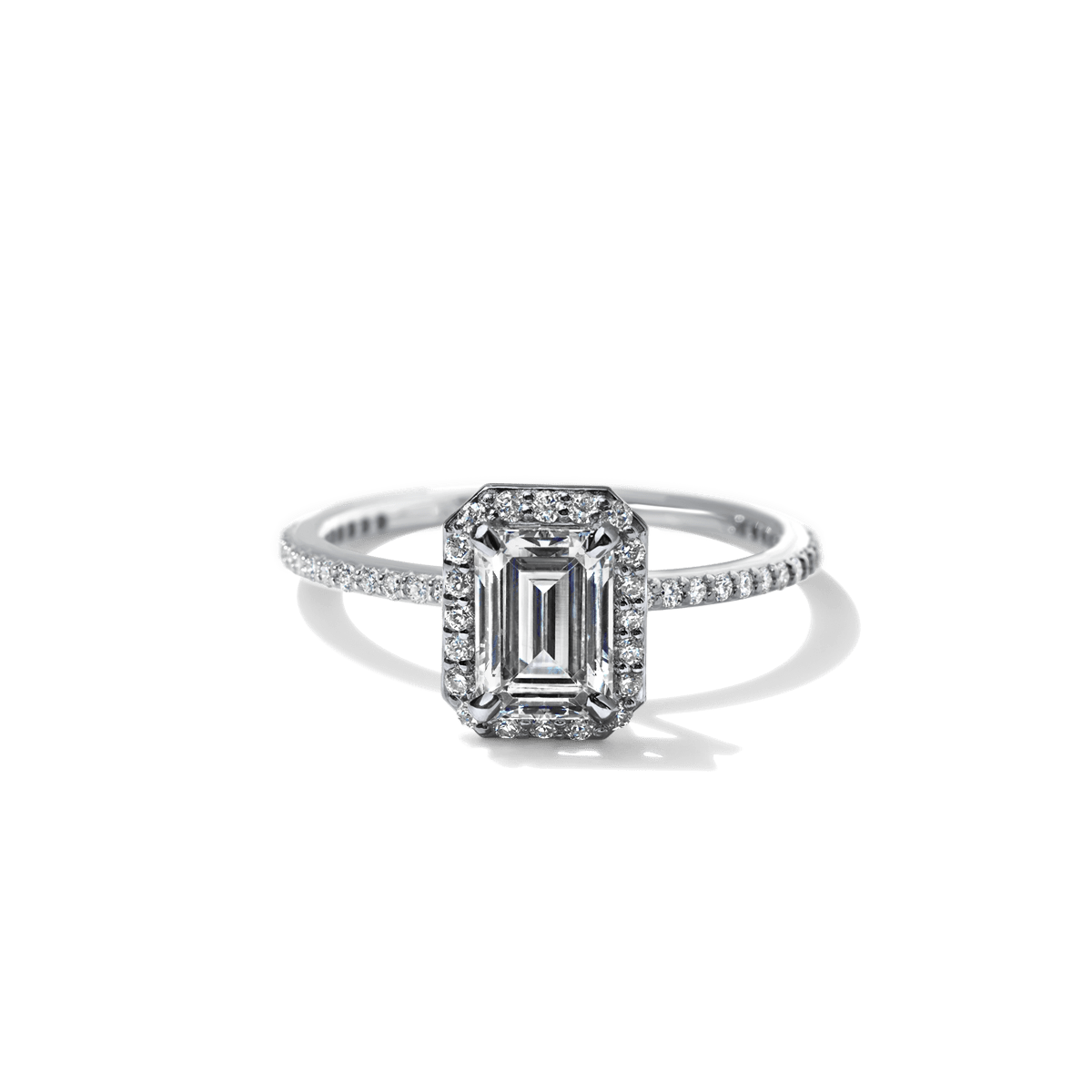 Anillo Montura Halo Pavé - bodhana