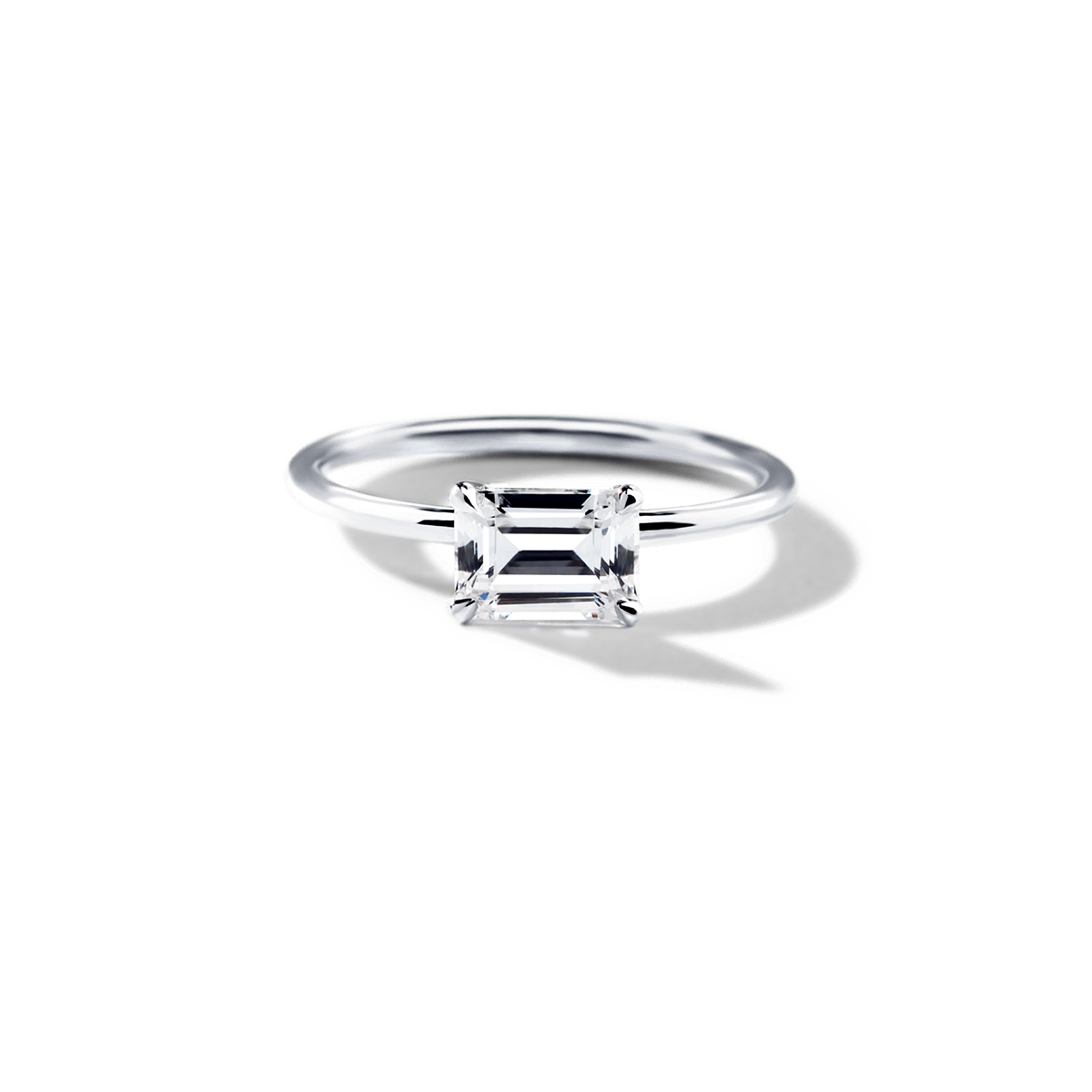 Anillo Montura Horizontal Hidden Halo - bodhana