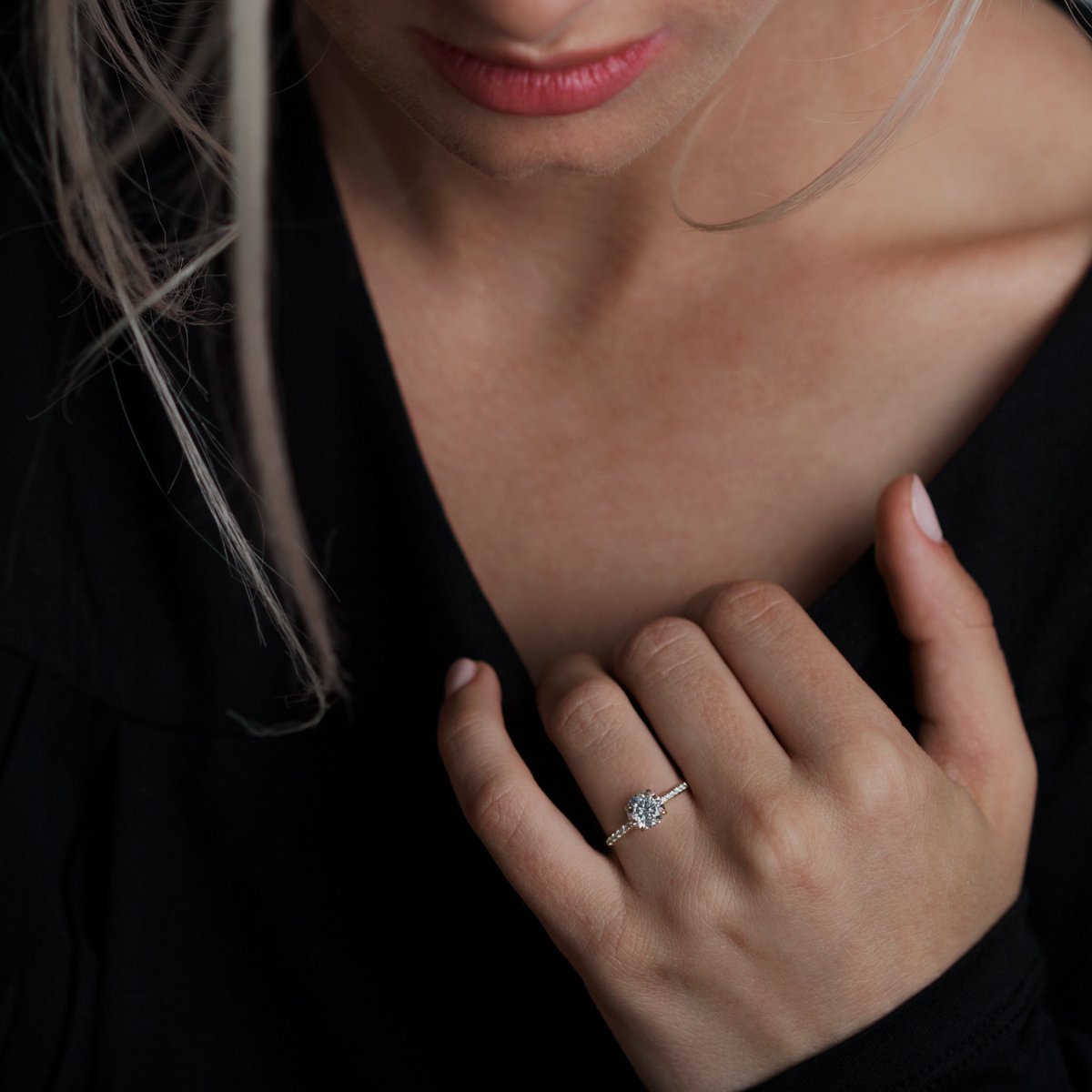Anillo Pavé - bodhana