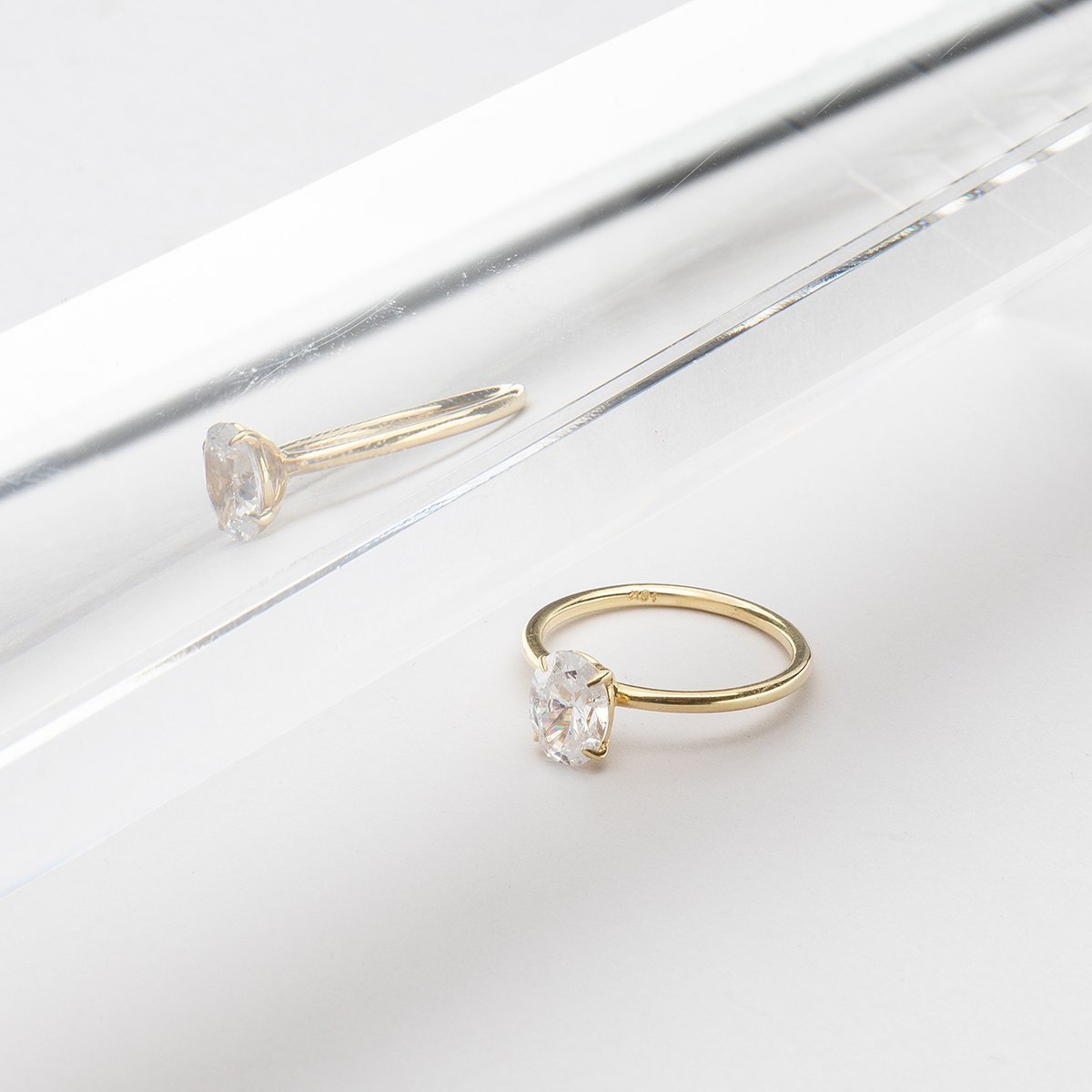 Anillo Solitario Clásico - bodhana