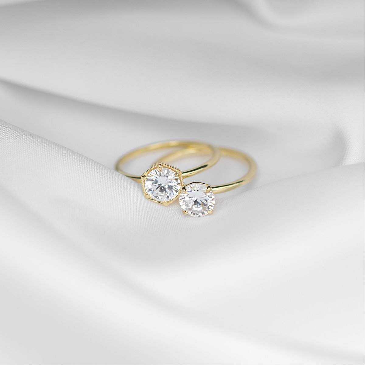 Anillo Solitario Clásico - bodhana