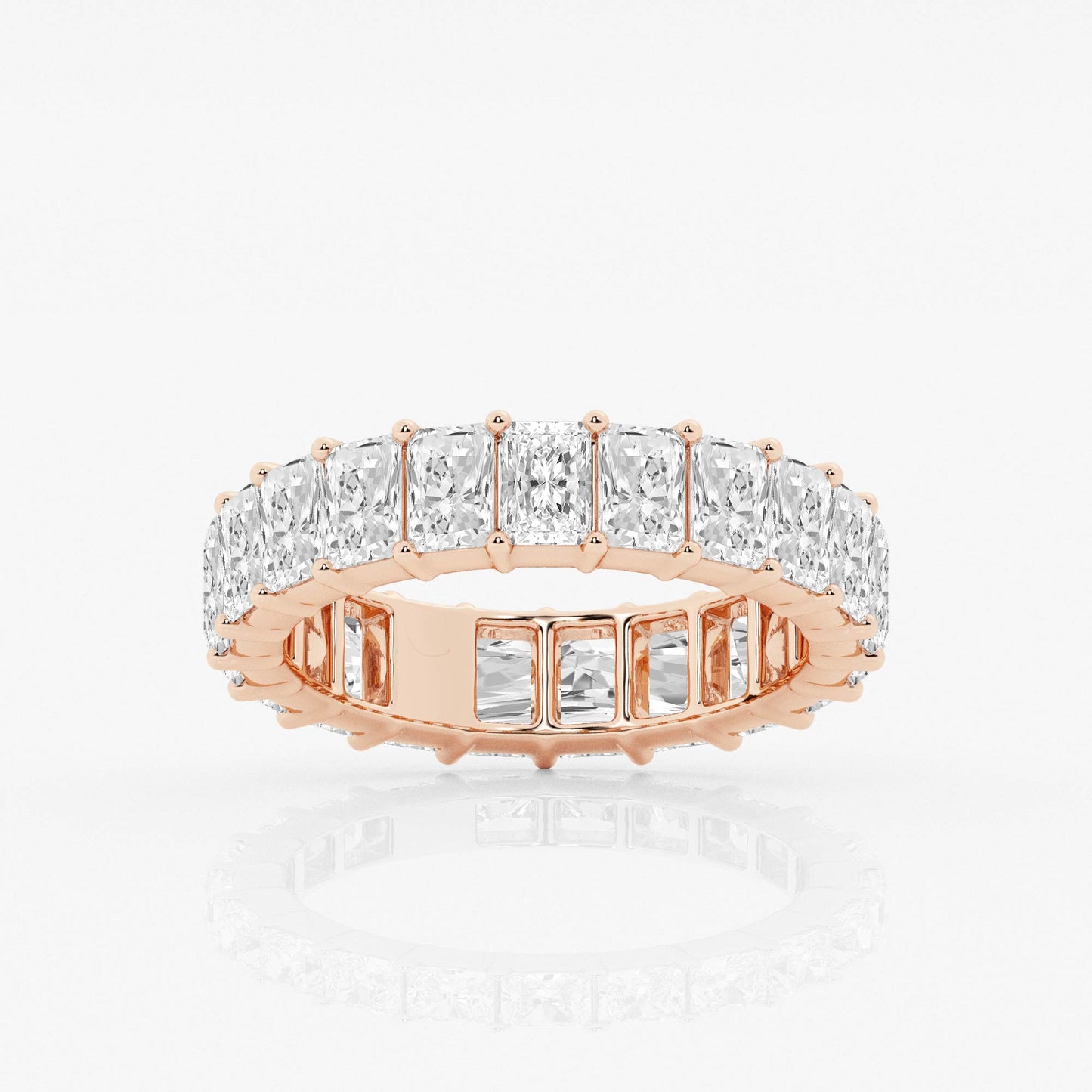 Churumbela con diamantes Radiantes Oro 14 kilates - BODHANA
