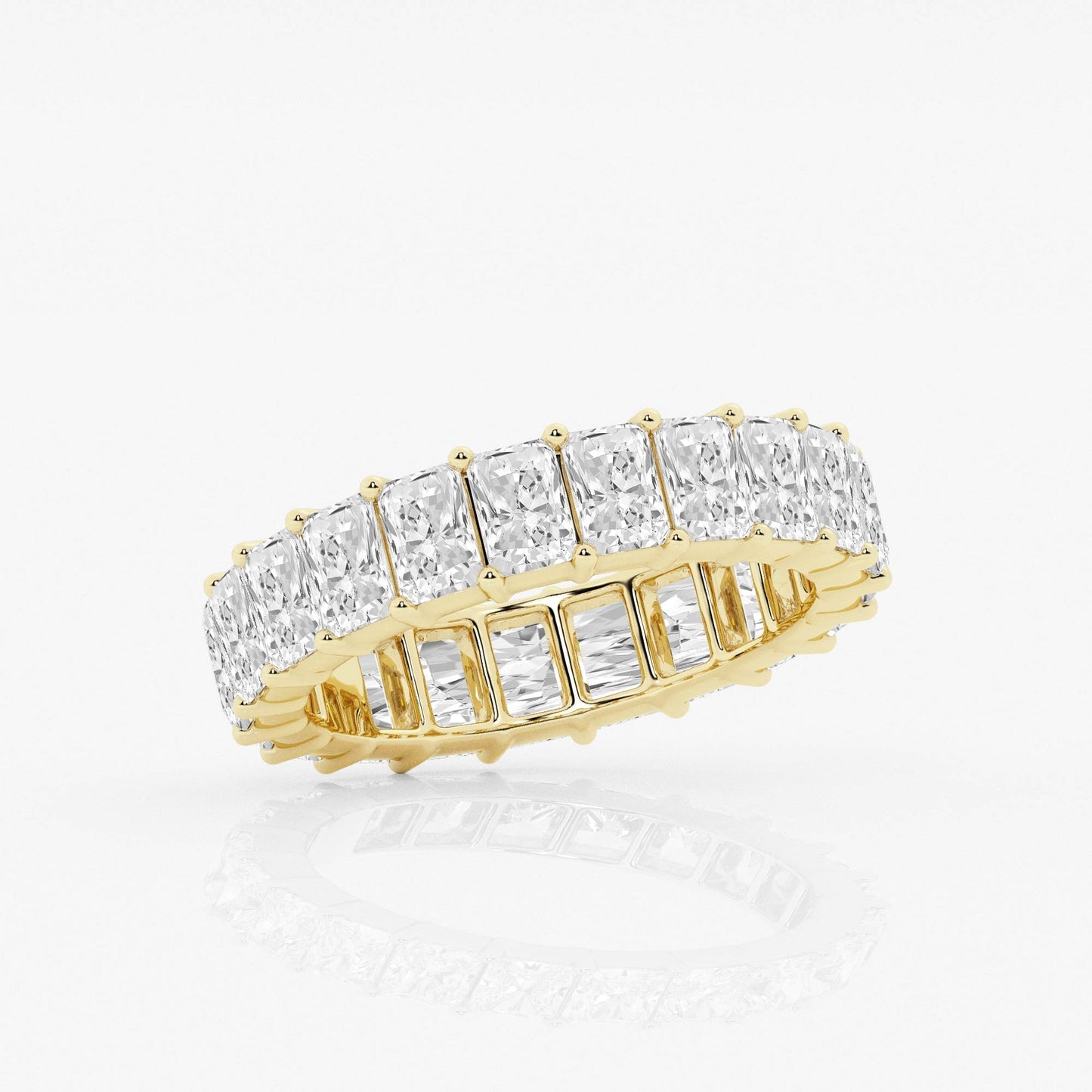 Churumbela con diamantes Radiantes Oro 14 kilates - BODHANA