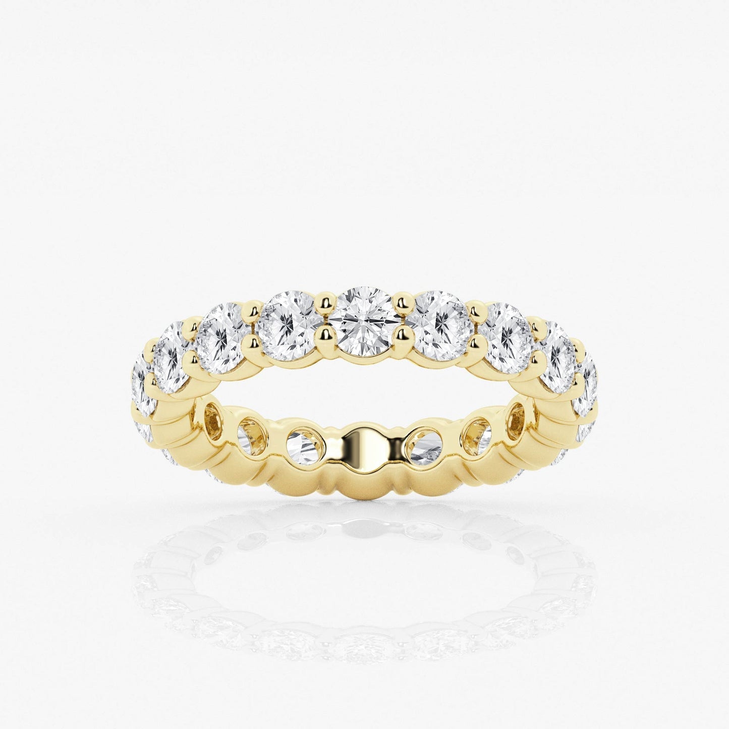 Churumbela grande con diamantes Redondo Oro 14k - BODHANA
