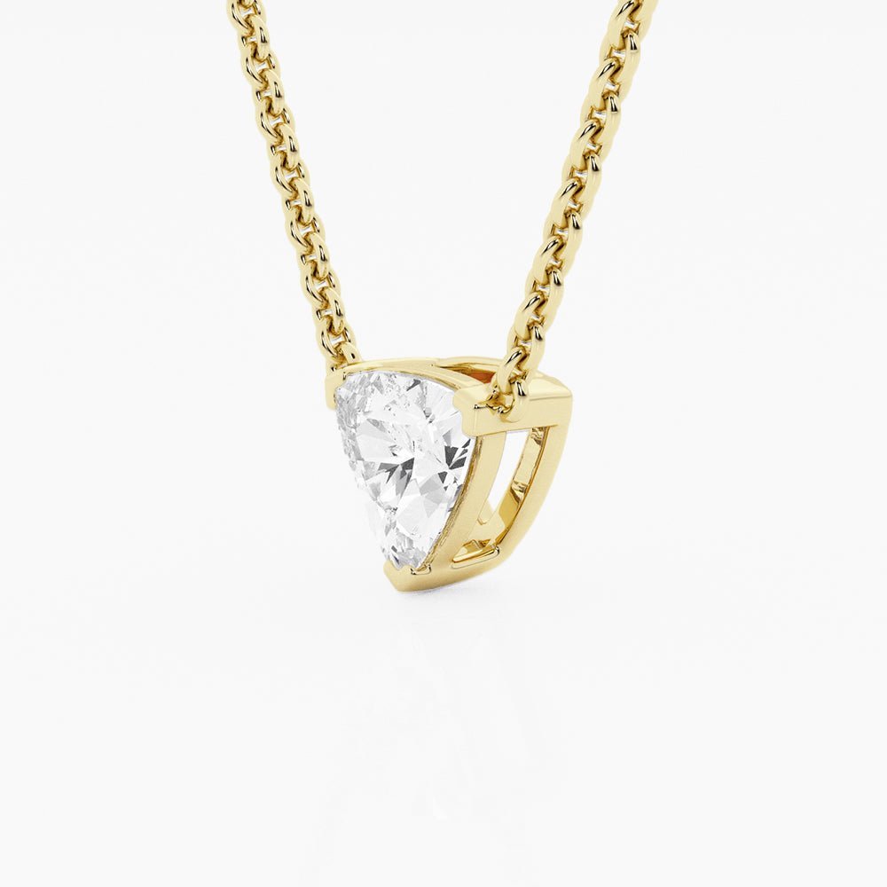 Collar con diamante Trillon - BODHANA