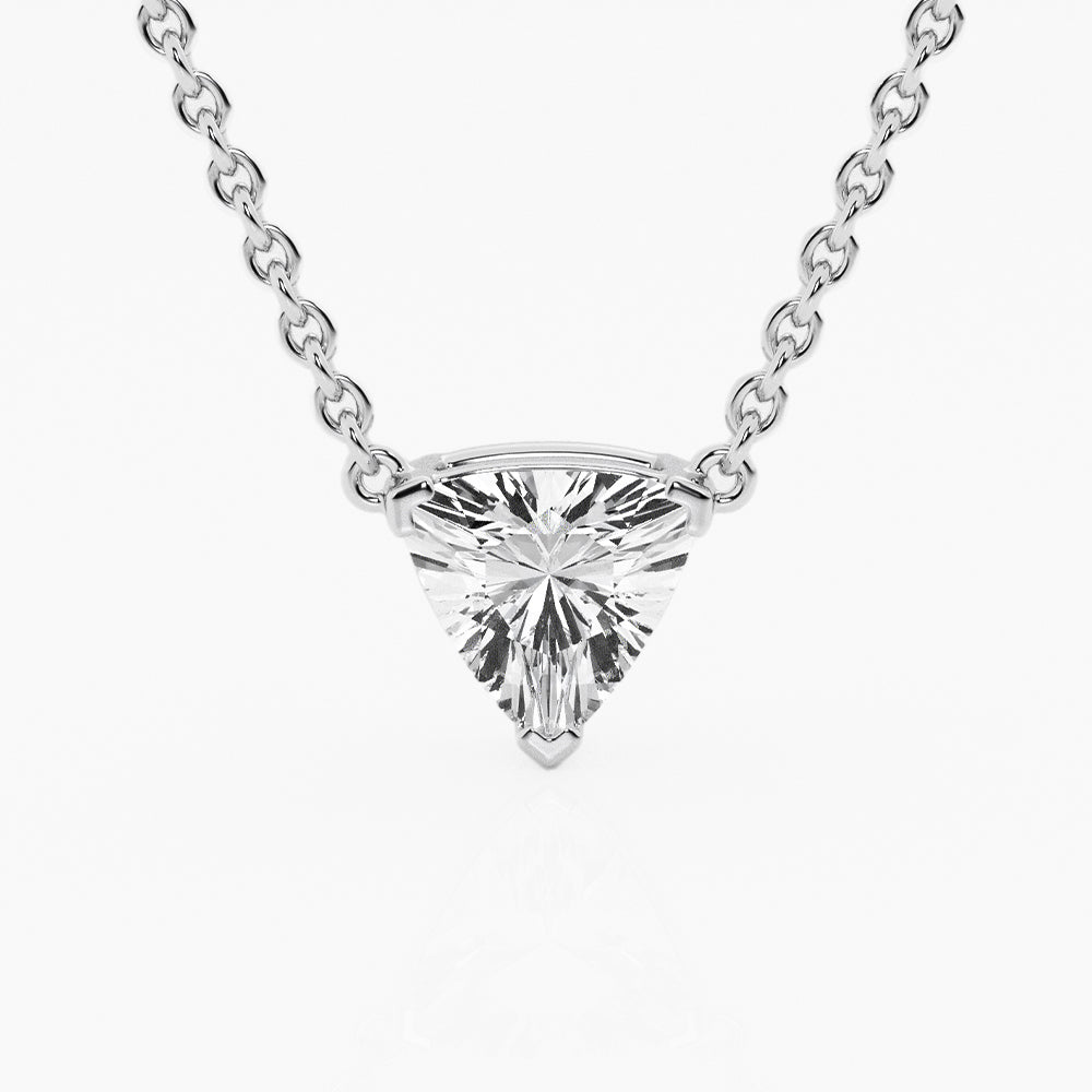 Collar con diamante Trillon - BODHANA