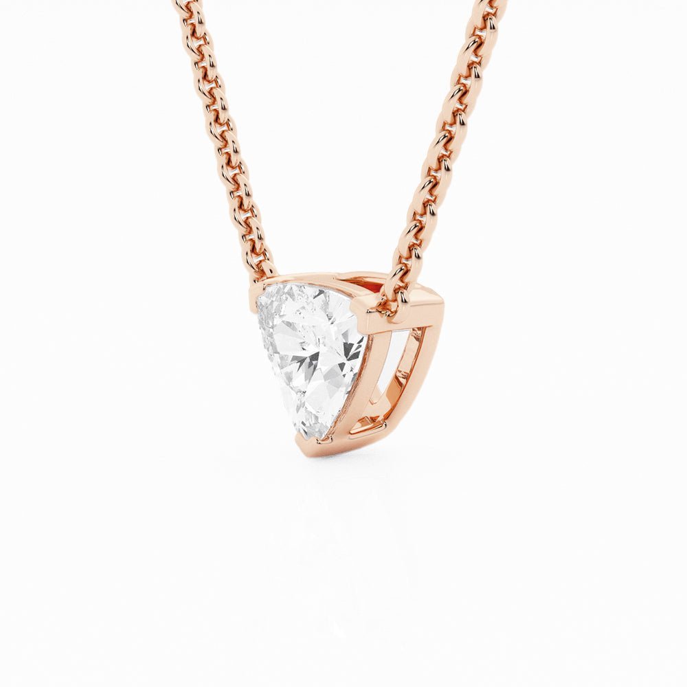 Collar con diamante Trillon - BODHANA