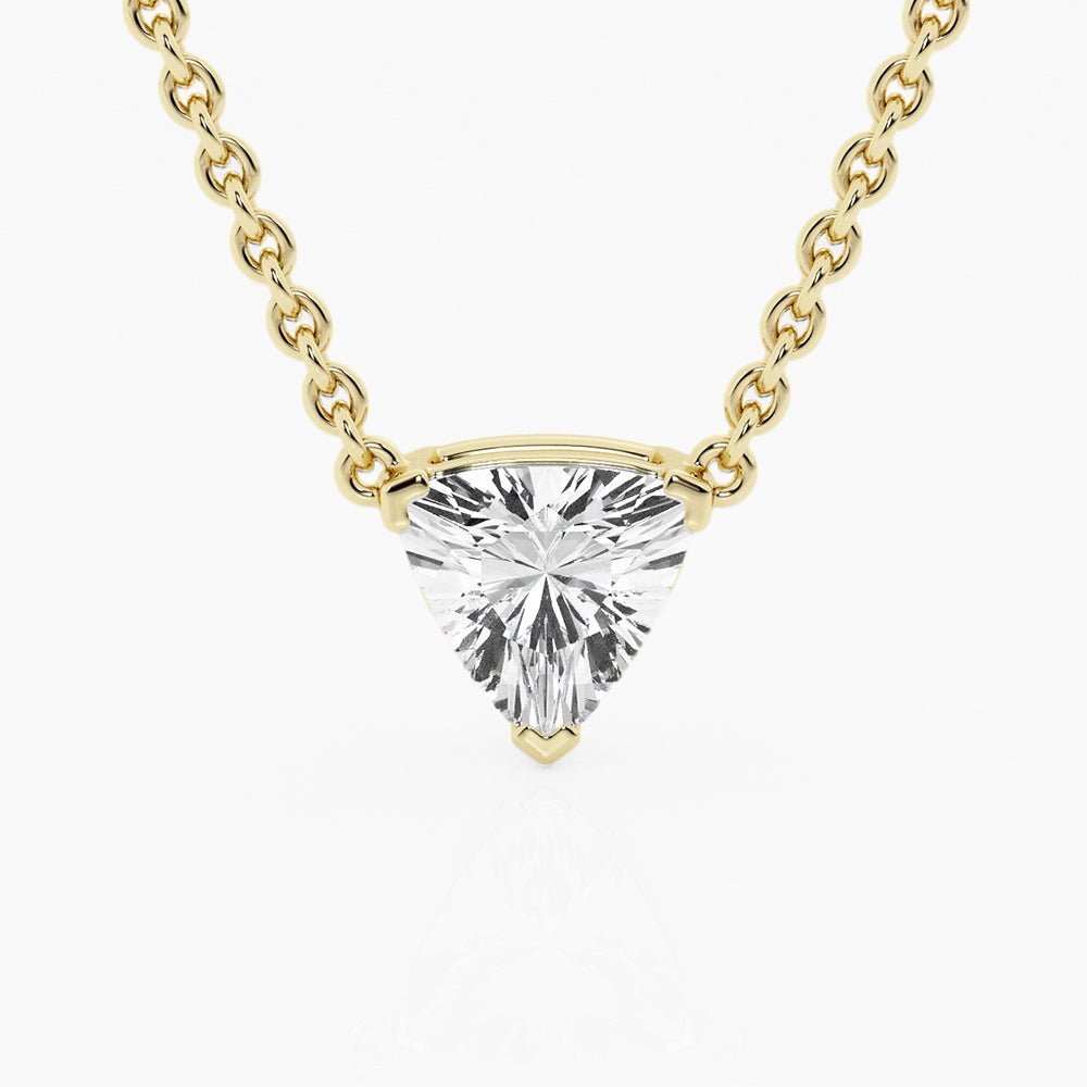 Collar con diamante Trillon - BODHANA
