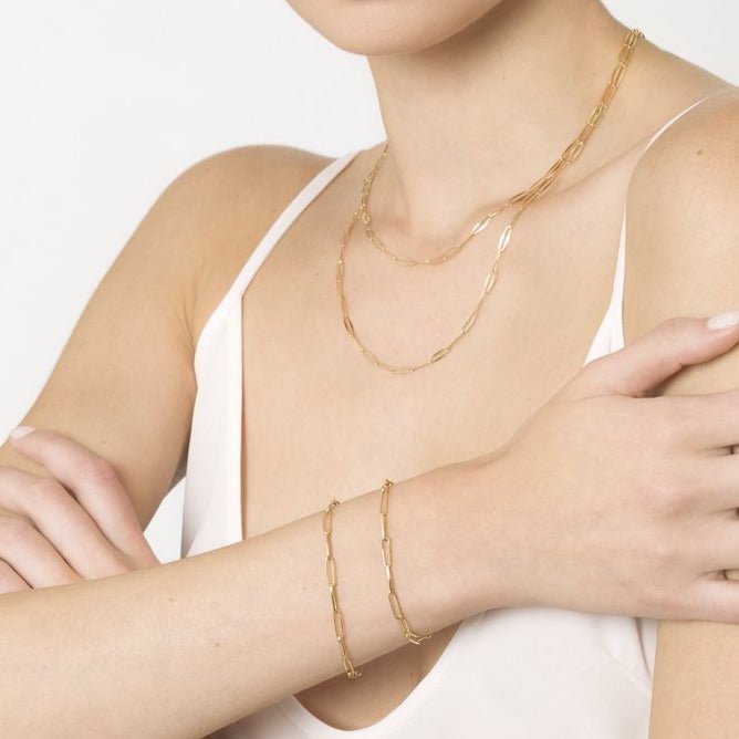 Connecting Staple Necklace - bodhana
