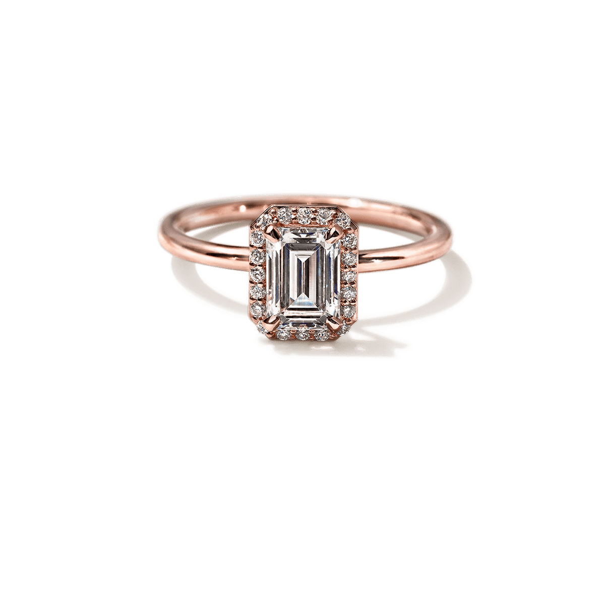 Montura Halo Solitario (no incluye diamante central) - BODHANA