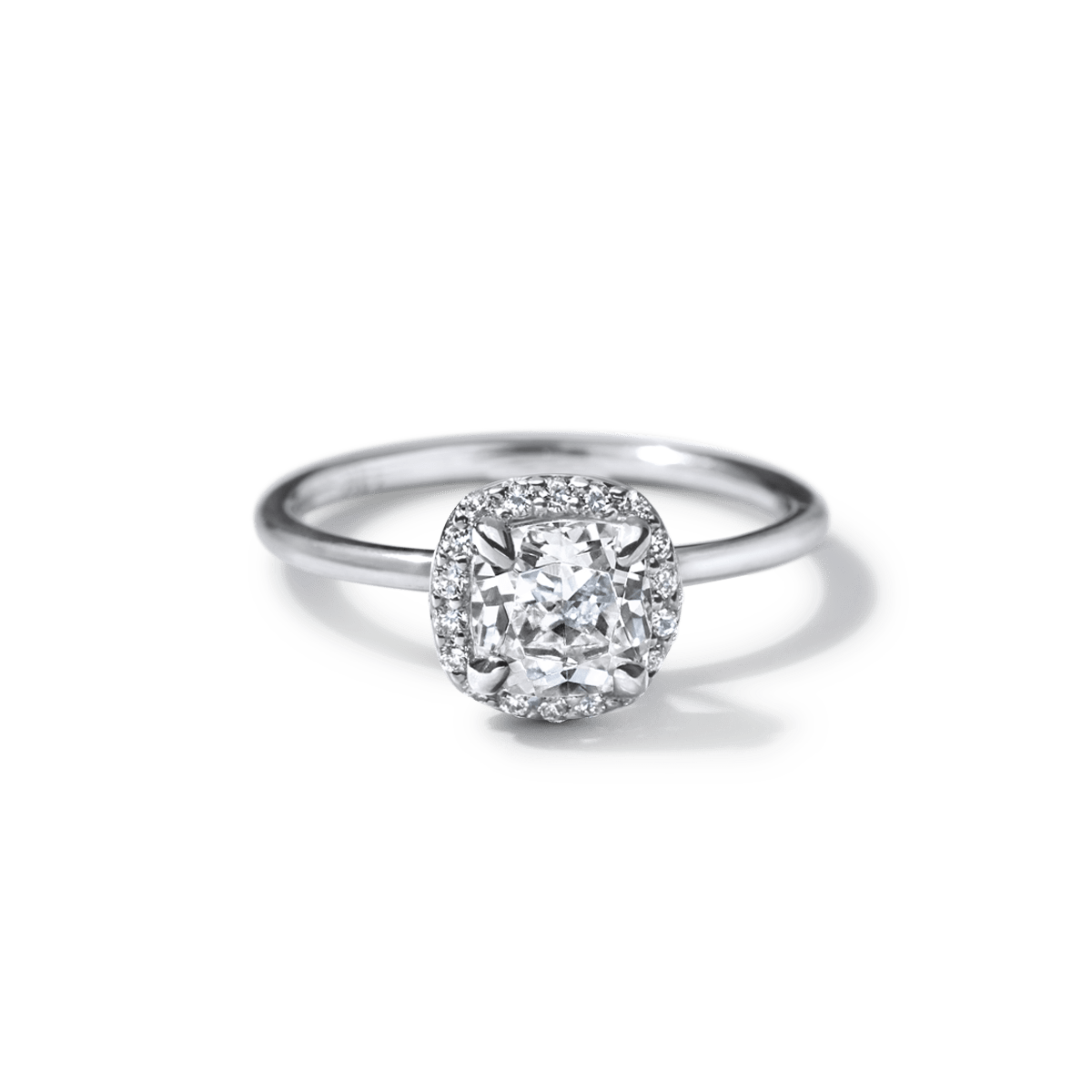 Montura Halo Solitario (no incluye diamante central) - BODHANA