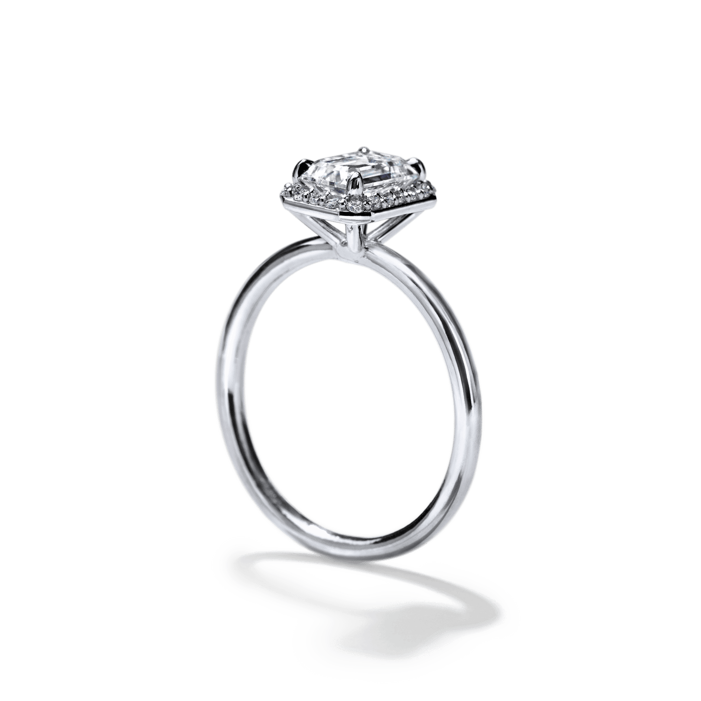 Montura Halo Solitario (no incluye diamante central) - BODHANA