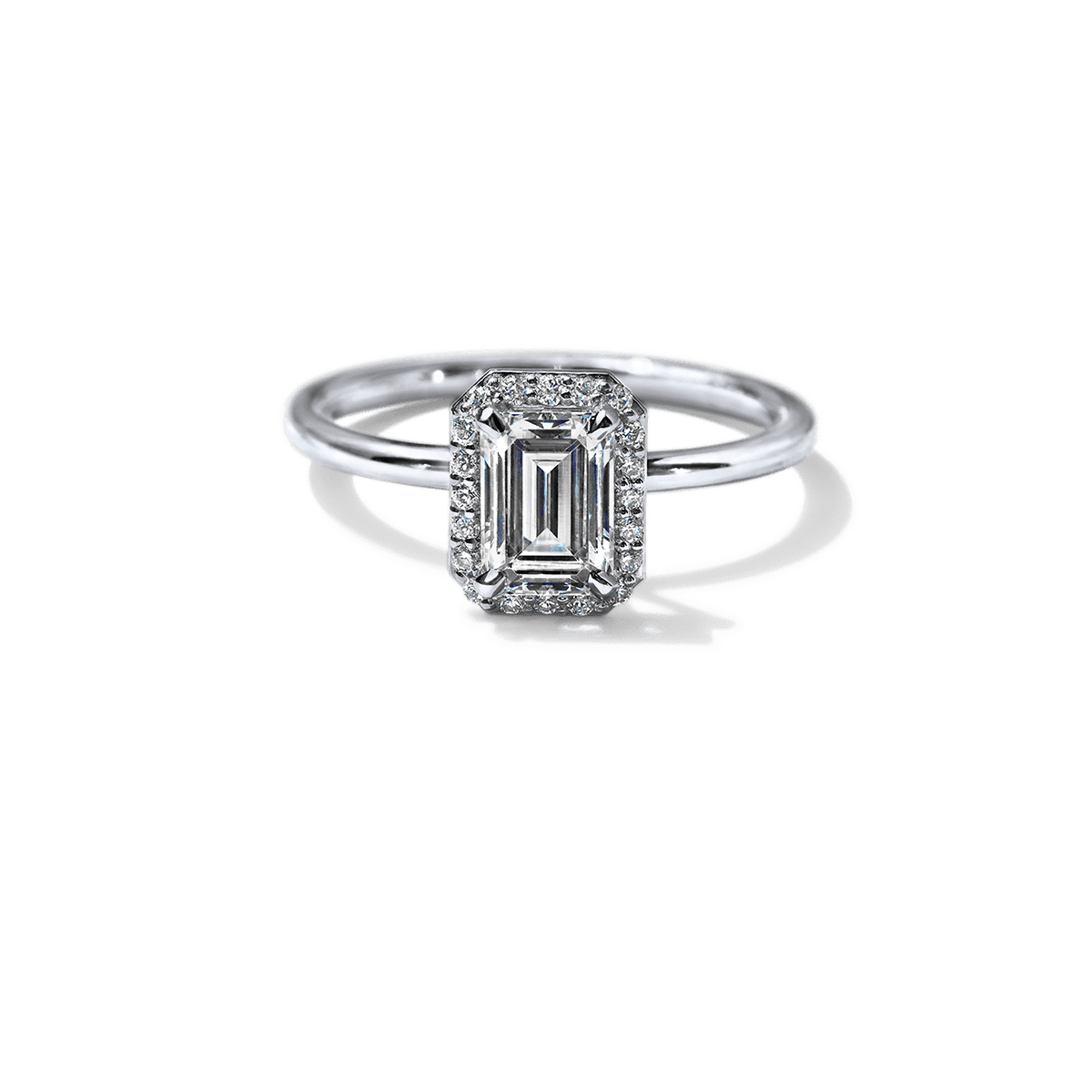 Montura Halo Solitario (no incluye diamante central) - BODHANA