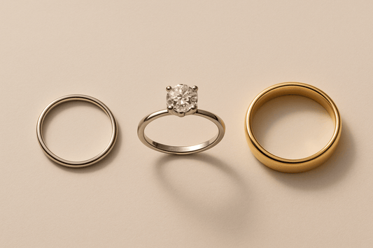 ¿Anillos de compromiso cuál va primero? promesa, compromiso y matrimonio - BODHANA