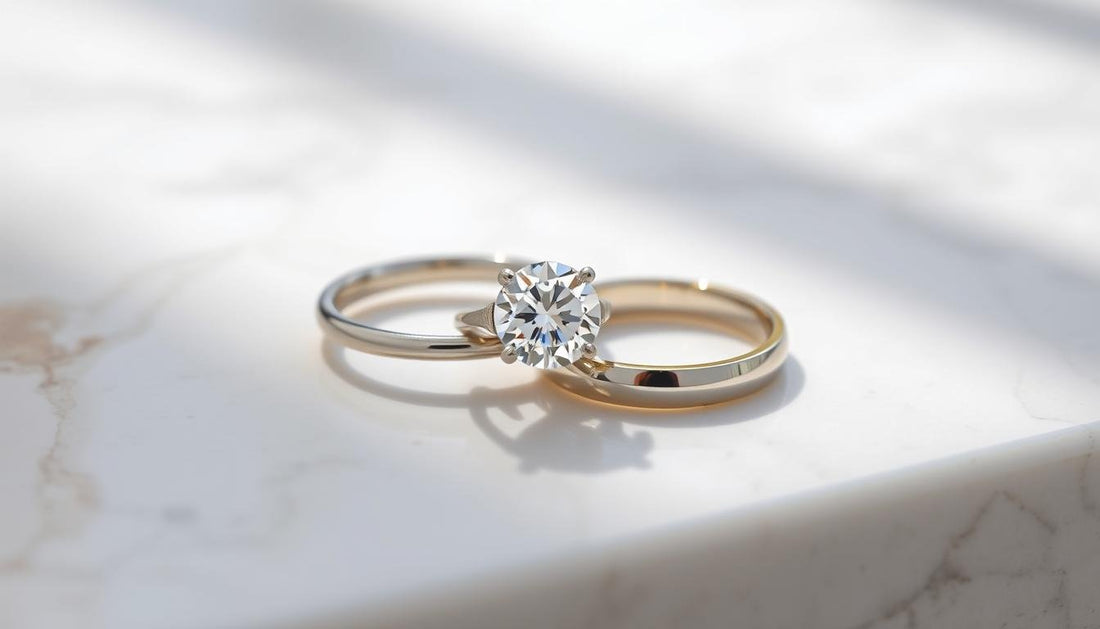 Anillos de compromiso y alianza: cómo combinarlos para un set perfecto en Bodhana - BODHANA