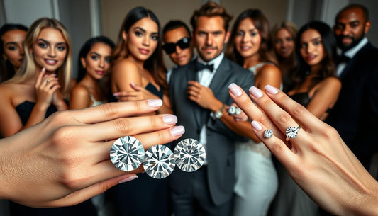 Celebridades que eligieron diamantes lab-grown - BODHANA