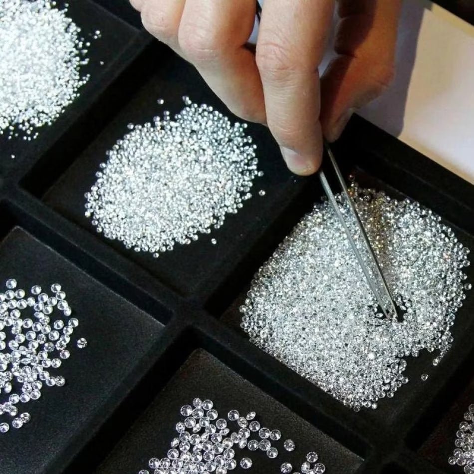 0.001 a 0.30 Quilates Diamantes Mele, Chisperos Lab Grown 1 a 5 mm | - BODHANA