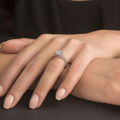 1.50 ct Diamante Lab Princess VS1 E - BODHANA