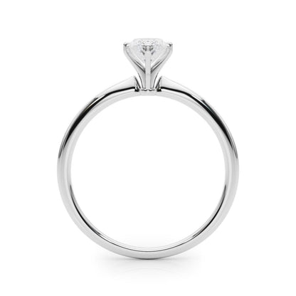1 ct Anillo de compromiso con diamante Corte Marquise Oro de 14k - BODHANA