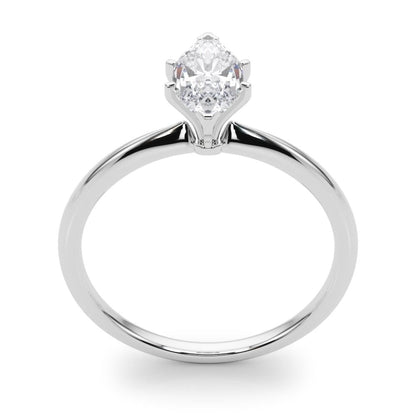 1 ct Anillo de compromiso con diamante Corte Marquise Oro de 14k - BODHANA