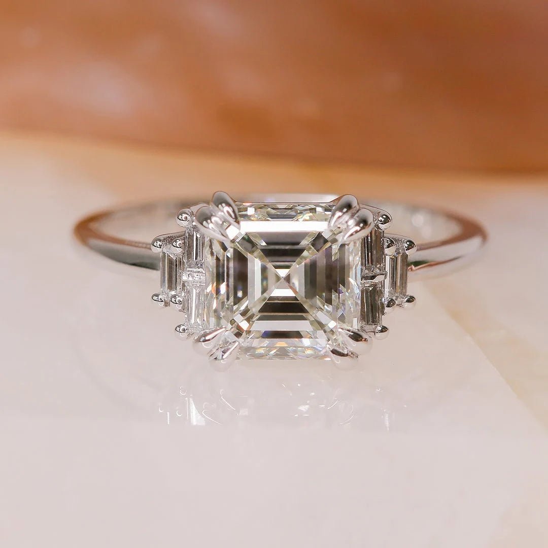 2.05 ct Diamante Lab Asscher VVS2 D - BODHANA