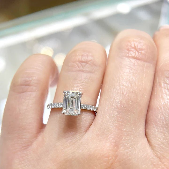 2.15 ct Diamante lab Corte Esmeralda E VVS2 - BODHANA