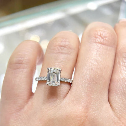 2.15 ct Diamante lab Corte Esmeralda E VVS2 - BODHANA